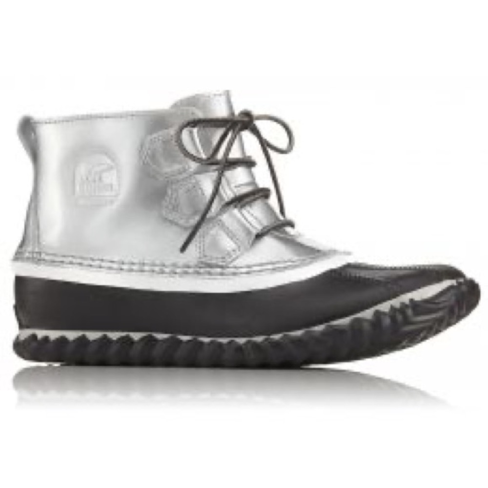 Sorel Out 'N About Rain Patent Leather Boots